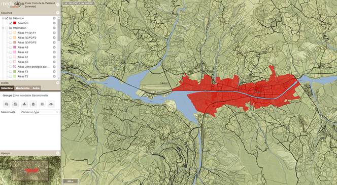 cartographie des systèmes d'alerte